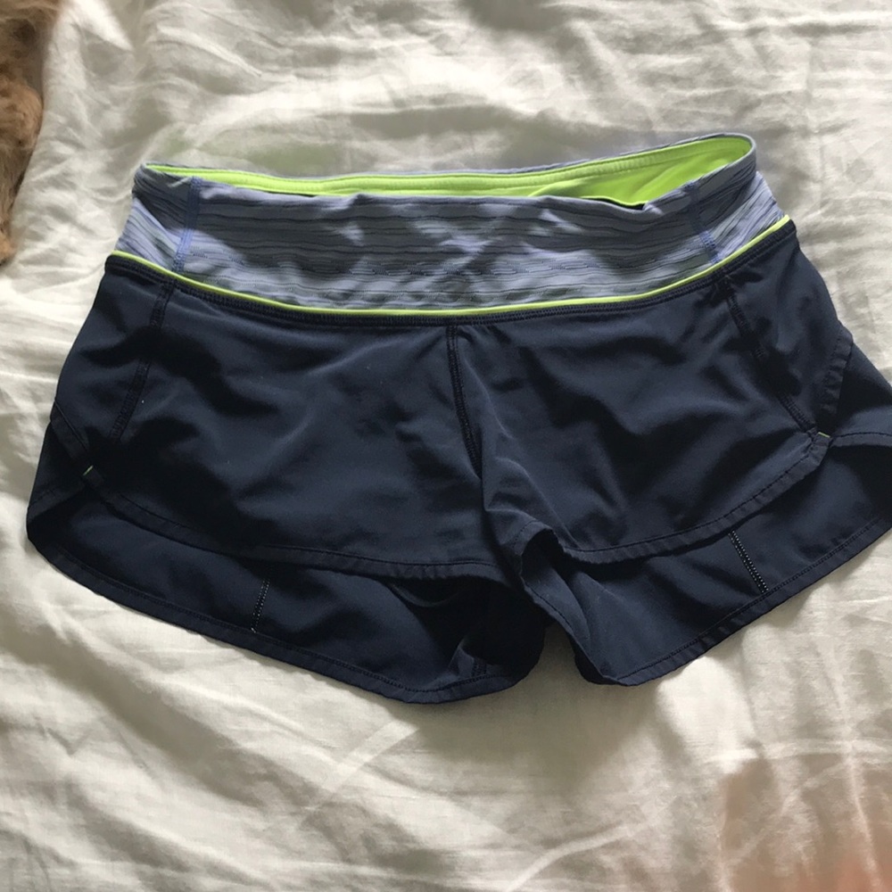 LULULEMON SPEED SHORTS